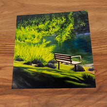 Load image into Gallery viewer, "Bench for Two" Greeting Card