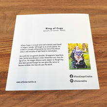 Load image into Gallery viewer, "King of Cups" Greeting Card