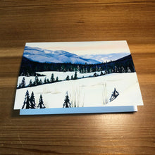 Load image into Gallery viewer, &quot;Dusk in the Rockies&quot; Greeting Card
