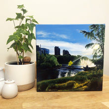 Load image into Gallery viewer, "By the Fountain" Painting