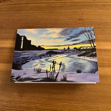 Load image into Gallery viewer, &quot;Icy Sunset&quot; Greeting Card
